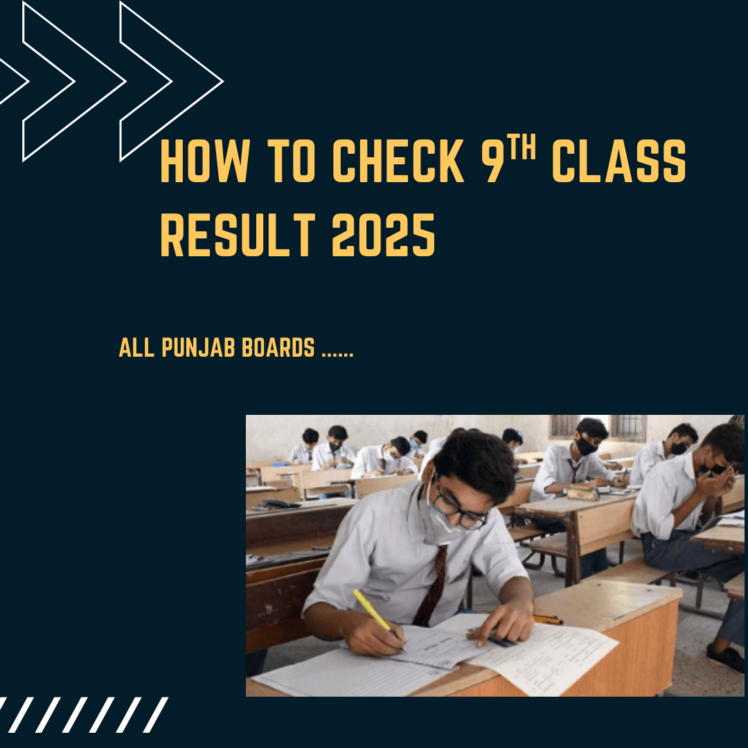 9th class result portal activation 2025, all Punjab boards